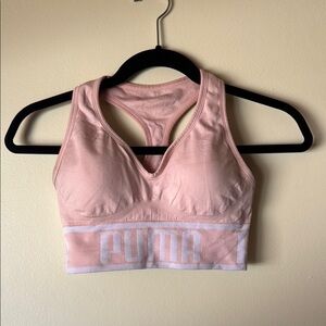 PUMA Women's Pink Sports Bra